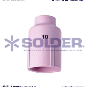 BOQUILLA DE ALUMINA #10 PARA GAS LENS GRANDE COD. WLD*WT53N88