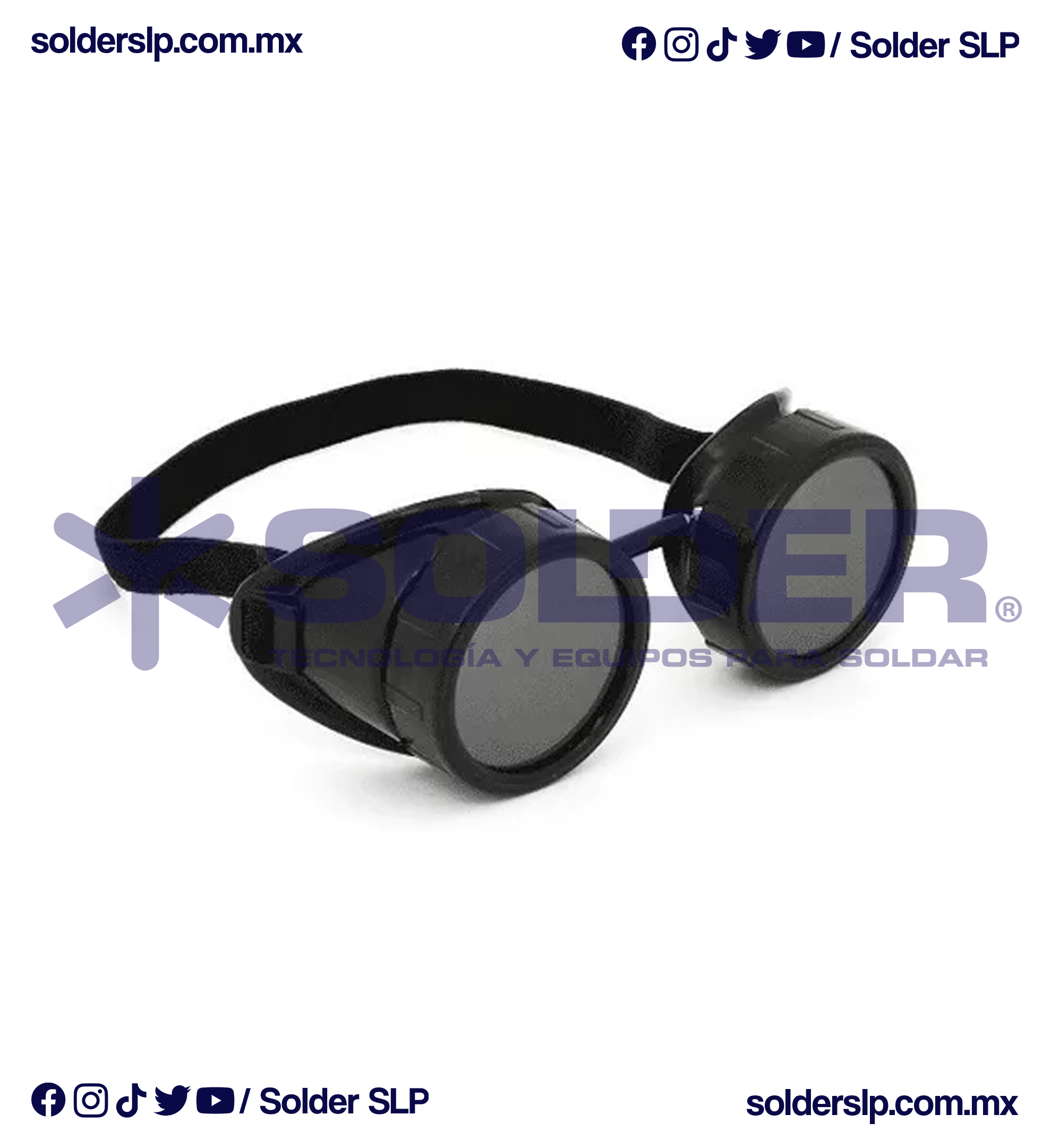 Gafas Para Soldador Con Cristales 2Sg002C - Solder© Tecnología y Equipos  Para Soldar