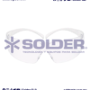 LENTE DE SEGURIDAD OVALADO CLARO SIISA COD. 3SV3000-E-T