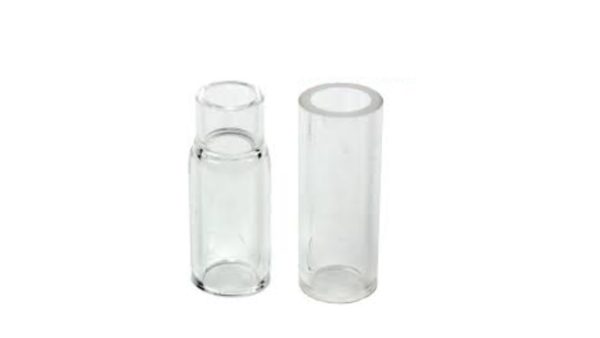 BOQUILLA DE CUARZO CUELLO DE BOTELLA 34MM LARGO COD. WLDWT-QBCB34