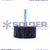 RUEDA FLAP 2"X1X1/4 GRANO 60 COD. AUS 915 - Imagen 2