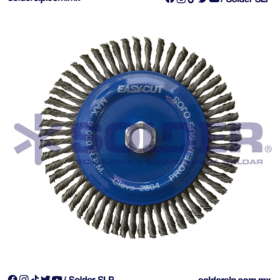 CEPILLO DE ALAMBRE TRENZADO CARA DELGADA 7"X 0.020"x5/8" COD. AUS 2894