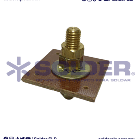 BORNE PARA MAQUINA DE BAQUELITA CUADRADO THUNDER COD 05-05