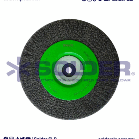 CARDA DE ALAMBRE PLANO 8" ONDULADA COD. AUS-981