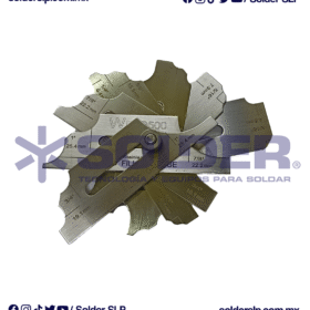 CALIBRADOR DE FILETES DE SOLDAR COD. WLD*MG-11