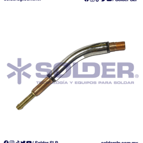 CUELLO PARA ANTORCHA 300 AMP 60 °63J60 TWECO ORIGINAL COD. 1630-1111