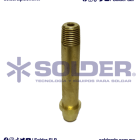 NIPLE "A" PARA OXIGENO AME GCA 540 LARGO COD. 21-13A