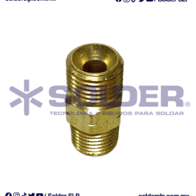 NIPLE DE SALIDA - ACETILENO H-137 COD. 21-42