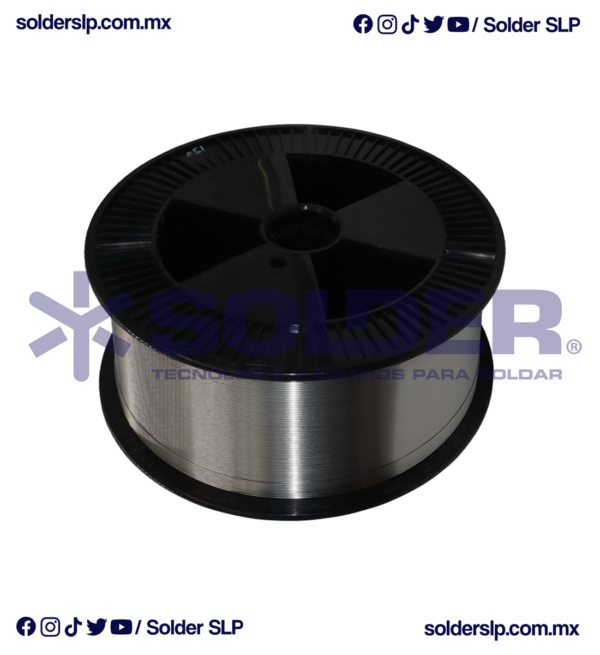 MICROALAMBRE DE INOXIDABLE SOLIDO 308LSI .035 C/15 KG SUPERON - Imagen 2
