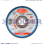 DISCO DE CORTE DE METAL 4 1/2 "X3/64X7/8 COD. AUS 701