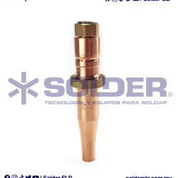 MORDAZA LARGA PARA BOQ DE CUARZO T/CUÑA 1/8 COD. WLDWT-3C418GS