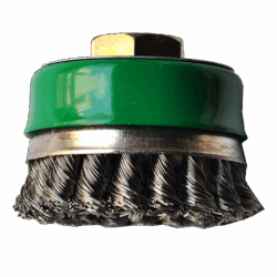 CARDA DE ALAMBRE TRENZADO PARA INOX 2 3/4" COD. AUS-2856