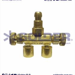 VALVULA "Y" GRIEGA P/ARGON COD. 33-04