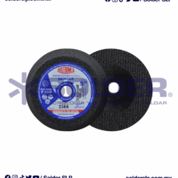 COPA ABRASIVA 5"X2" 5/8"-DESBASTE ABRASIVA COD. AUS 2355