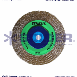 CEPILLO DE ALAMBRE TIPO COPA ONDULADO 6" COD. AUS 2864