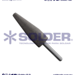 PUNTA MONTADA TIPO A-1 3/4"X1/2"X1/4" P/INOX COD. AUS 412