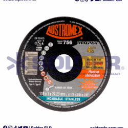 DISCO DE CORTE 4 1/2" /ACERO INOX EXTREME POWER COD. AUS-756
