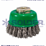 CEPILLO DE ALAMBRE TRENZADO TIPO COPA 75 x 0.356 x MR COD. AUS 967