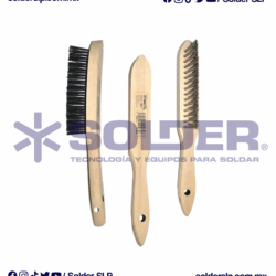 CEPILLO DE ALAMBRE DE ACERO INOX FORMA "V" COD. AUS 991