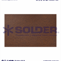 ALMOHADILLA DE FIBRA 9"X6" CANELA GRANO GRUESO COD. AUS-602