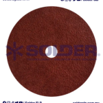 FIBRODISCO 7"X7/8" GRANO 100 P/ DESBASTE Y PULIDO COD. AUS 706