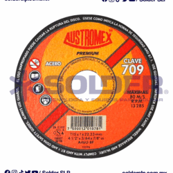 DISCO DE CORTE 4-1/2" PLANO PREMIUM COD. AUS-709