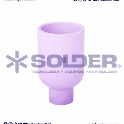 BOQUILLA DE ALUMINA #8 PARA GAS LENS MEDIANO COD. WLDWT-54N14