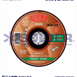 DISCO DE CORTE 4 1/2 X 3/64 COD. AUS 573