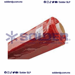 CORTINA NARANJA 1.83 X 22.86 M ROLLO COMPLETO CAL.14 MIL WELD 500 COD. C675P-OR