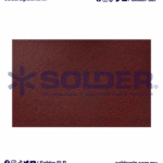 ALMOHADILLA DE FIBRA 9"X6" MARRON GRANO MEDIO COD. AUS-601