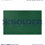 ALMOHADILLA DE FIBRA 9"X6" VERDE USO GENERAL COD. AUS-600