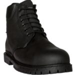 ZAPATO DE SEGURIDAD NEGRO #7 ECONOMICO GDL BOTA