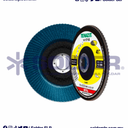 DISCO LAMINADO 4-1/2" GRANO 80 COD. AUS-1718