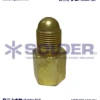 ADAPTADOR DE ACETILENO CORTO CGA 510 PRAX A INF BS 341-1 COD. 02-01