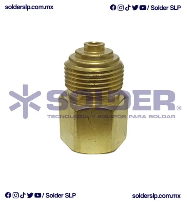 ADAPTADOR DE ACET INF BS-341 A CGA 510 COD. 02-02