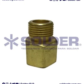 Adaptador De Oxi Euro 341-8 A Oxigeno Am Cga-540 Cod.02-06