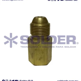 ADAPTADOR 22 PARA ARGON CGA 580 A STD COD.02-22