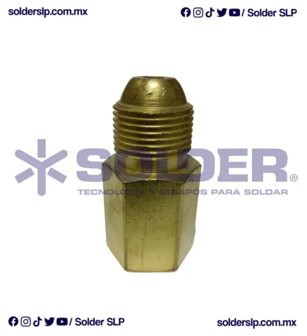Adaptador 22A P/Argon Std-58 A Cga 580 Cod. 02-23