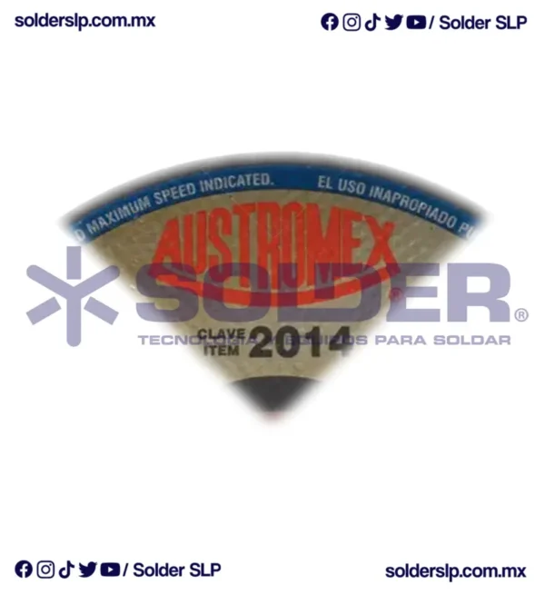 Disco De Corte 4-1/2" Easy-Cut (Plano) Cod. Aus 2014 - Imagen 3
