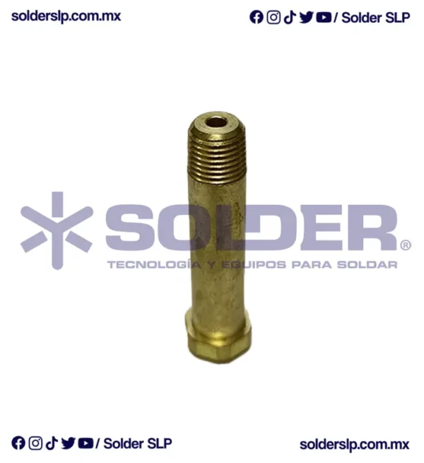 NIPLE "R" PARA ACETILENO INFRA EUROPEA BS-341-1-2 COD. 21-01