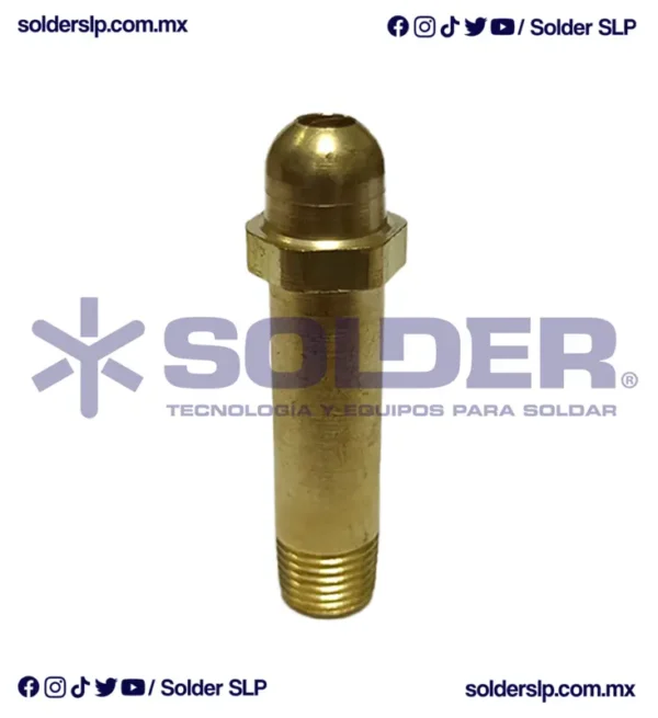 NIPLE "A" PARA OXIGENO CORTO AMERICANO CGA 540 COD. 21-05