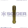 NIPLE LARGO "C" P/ARGON-NITROGENO-HELIO CGA 580 COD. 21-12A