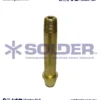 NIPLE "A" PARA OXIGENO AME GCA 540 LARGO COD. 21-13A
