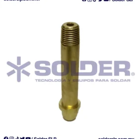 NIPLE "A" PARA OXIGENO AME GCA 540 LARGO COD. 21-13A