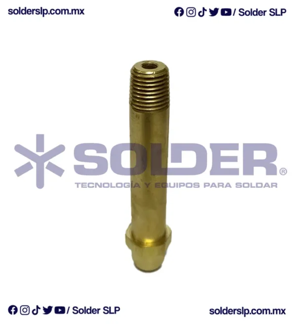 NIPLE "A" PARA OXIGENO AME GCA 540 LARGO COD. 21-13A
