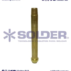 NIPLE "C" LARGO PARA BUTANO 5" CGA 510 COD. 21-14