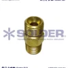 NIPLE DE SALIDA - OXIGENO H-138 COD. 21-43