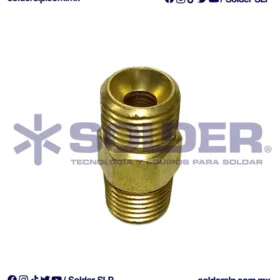 NIPLE DE SALIDA - OXIGENO H-138 COD. 21-43