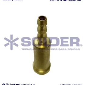 NIPLE PARA MANGUERA SUPER DELGADO 3/16 P/ ARGON COD. 24-09
