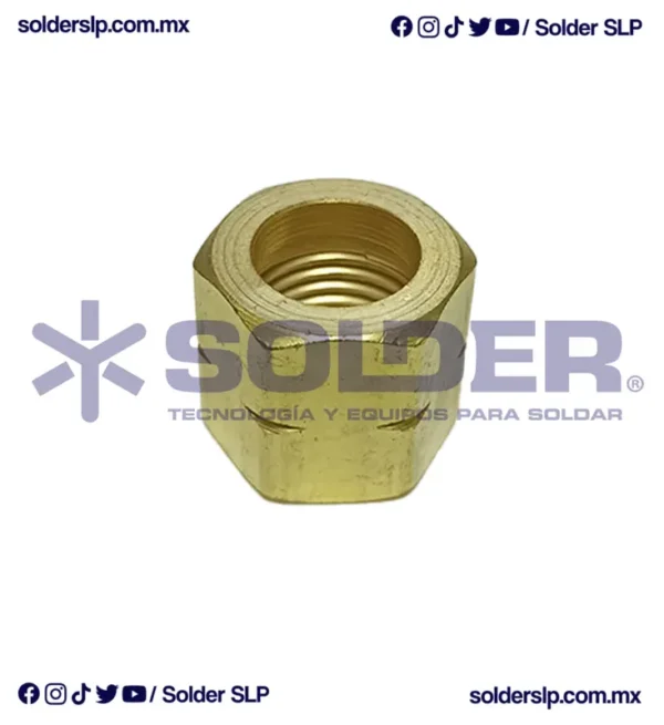 Tuerca Para Manguera Acetileno R-2 Cod. 28-02